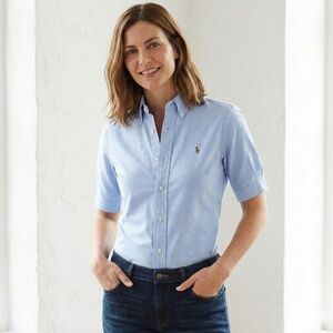 Ralph Lauren Light Blue Button Down Shirt